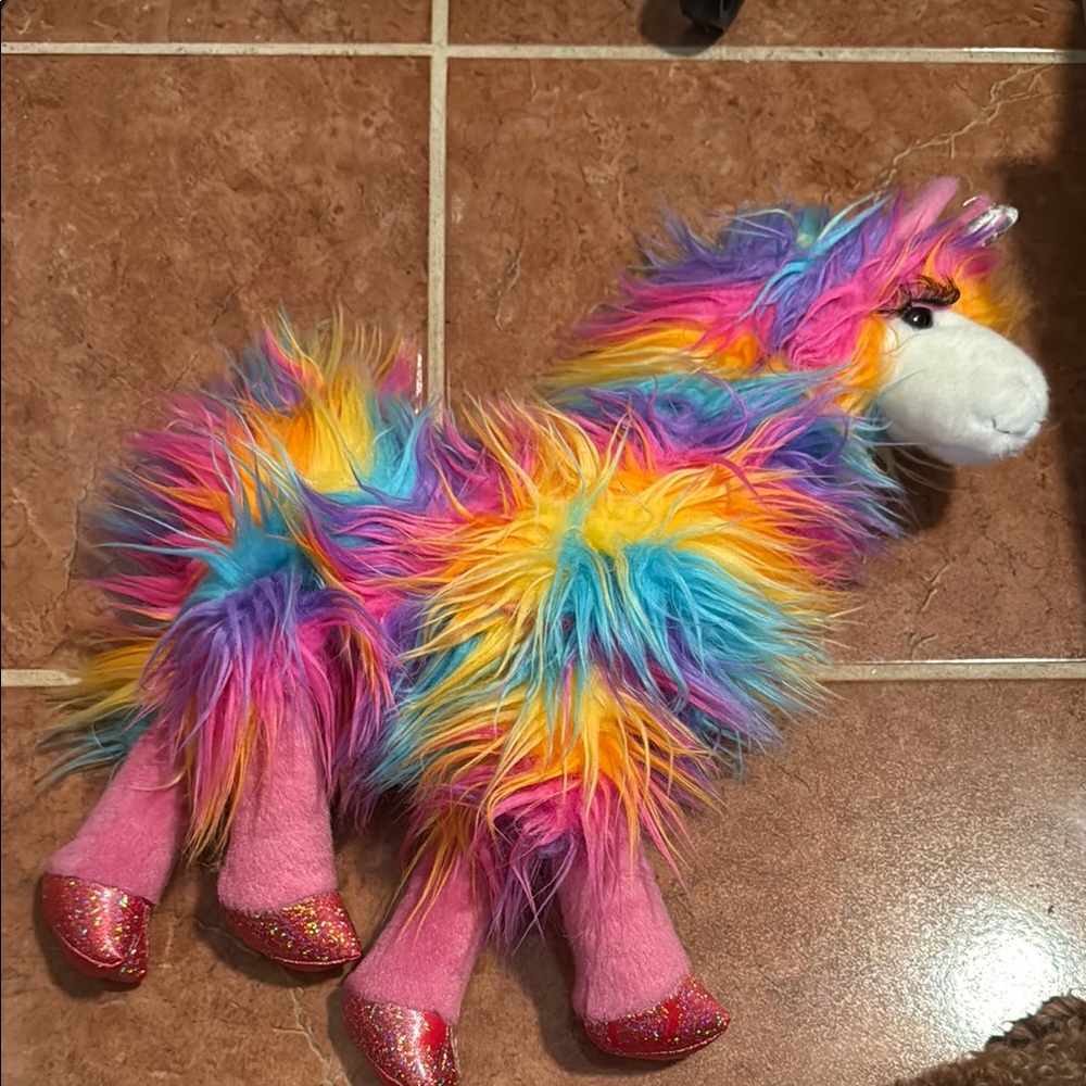 Douglas Cuddle Toy Rainbow
Llama Unicorn Plush 18" Stuffed Animal - Picture 12 of 12